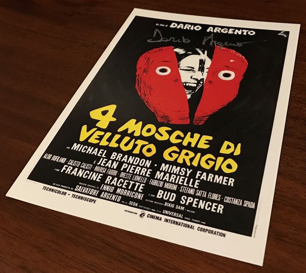 Cuatro moscas sobre terciopelo gris (Quattro mosche di velluto grigio, Darío Argento, 1971) Cuatro moscas sobre terciopelo gris (Quattro mosche di velluto grigio, Darío Argento, 1971)